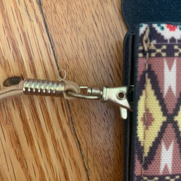 Geometric Print Mini Cross Body Bag - Picture 5 of 12